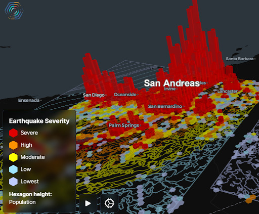 IMPACT mapping screen