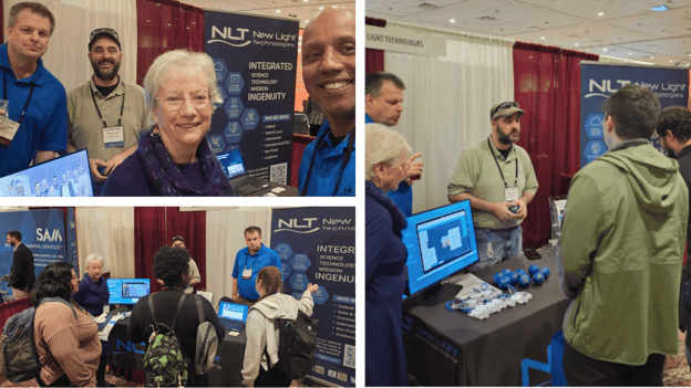 NC GIS NLT booth image collage